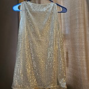 Sequin blouse size medium